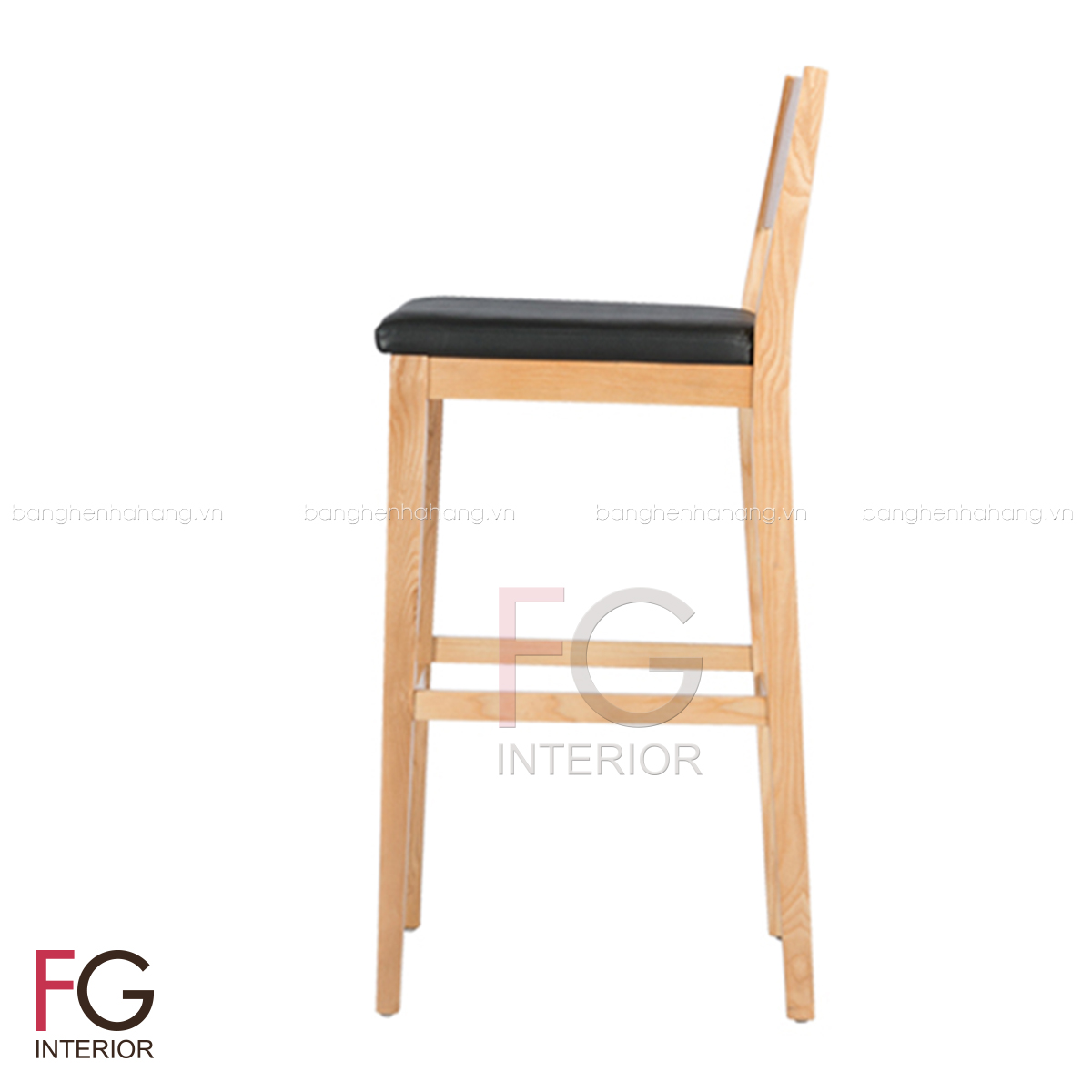 Ghế bar gỗ đệm JUMPa