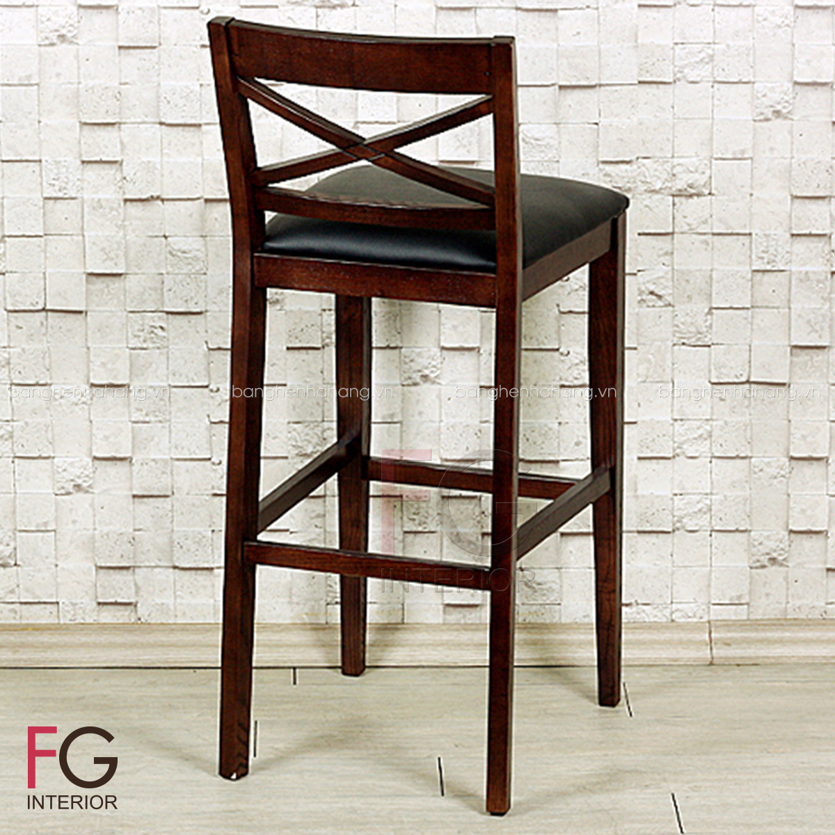 Ghế bar gỗ đệm JOEb