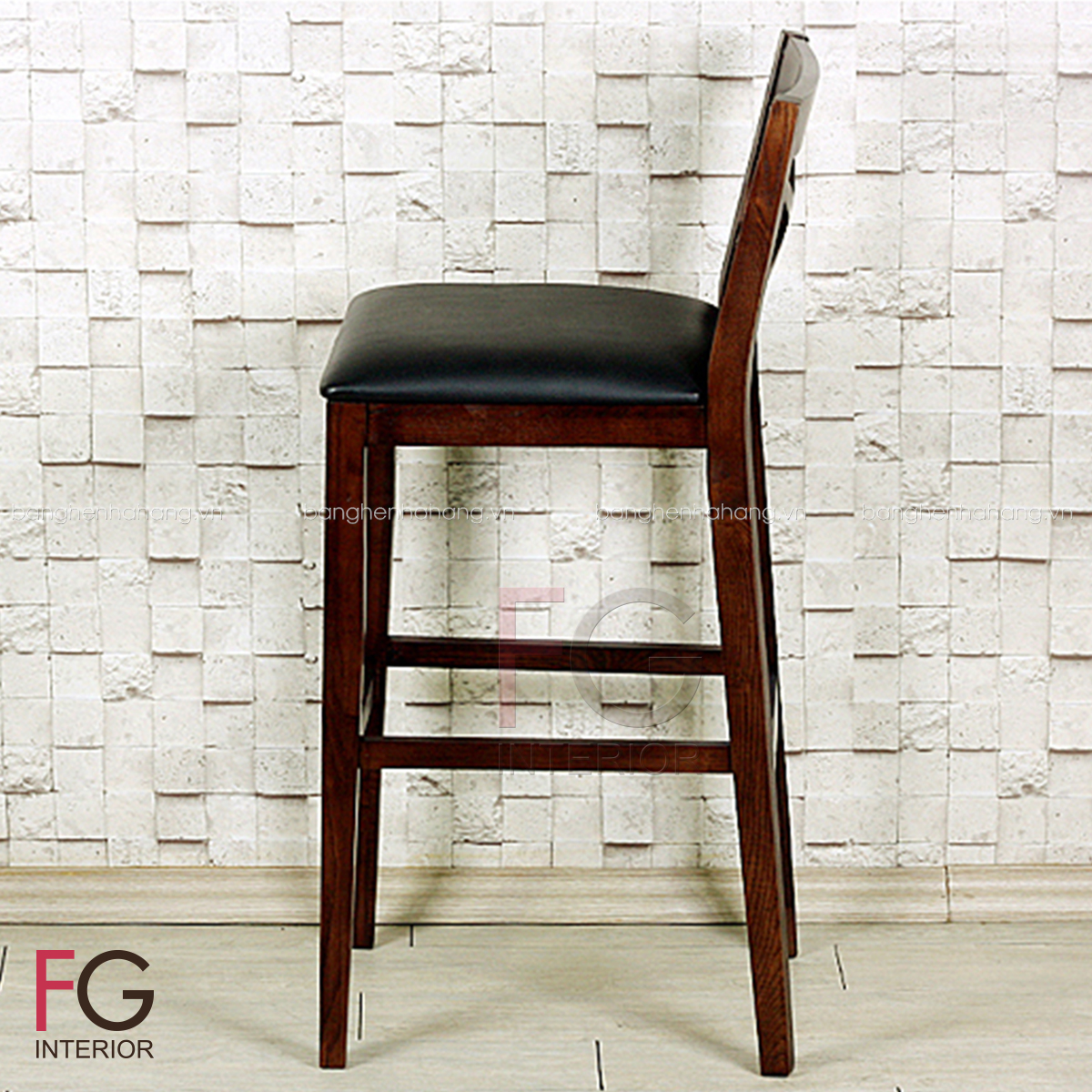 Ghế bar gỗ đệm JOEb